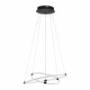 Luminaires Eglo Éclairage Led|Suspension Eglo-Leuchten BANDERILLAS LED Noir, 2 lumières