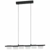 Luminaires Eglo Éclairage Led|Suspension Eglo-Leuchten ERVIDEL LED Noir, 6 lumières
