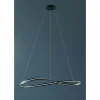 Suspension Escale INFINITY LED Transparent, 1 lumière