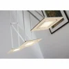 Luminaires Eva Luz Éclairage Led|Suspension Evaluz SLIDE LED Blanc, 3 lumières