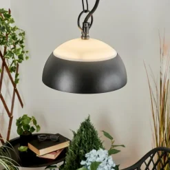 Suspension extérieur Ancemont LED Noir, 1 lumière