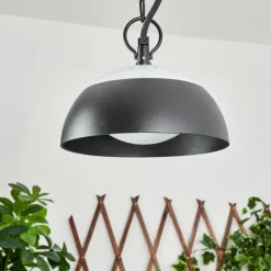 Suspension extérieur Ancemont LED Noir, 1 lumière