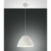 Luminaires Fabas Luce Suspensions|Suspension Fabas Luce Casale Blanc, 1 lumière