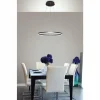 Luminaires Fabas Luce Éclairage Led|Suspension Fabas Luce Giotto LED Noir, 1 lumière