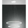 Luminaires Fabas Luce Éclairage Led|Suspension Fabas Luce Giotto LED Blanc, 2 lumières