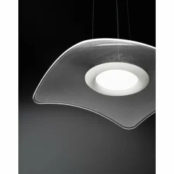 Luminaires Fabas Luce Éclairage Led|Suspension Fabas Luce Ibiza LED Blanc, 1 lumière