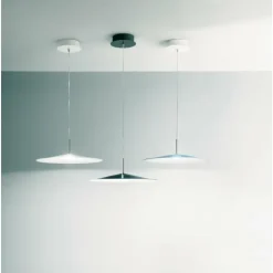 Luminaires Fabas Luce Éclairage Led|Suspension Fabas Luce Kasa LED Noir, 1 lumière