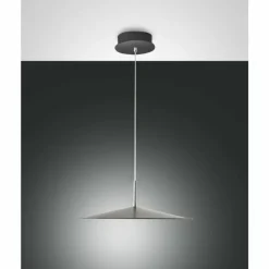 Luminaires Fabas Luce Éclairage Led|Suspension Fabas Luce Kasa LED Noir, 1 lumière