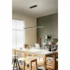 Luminaires Fabas Luce Éclairage Led|Suspension Fabas Luce Ling LED Noir, 2 lumières