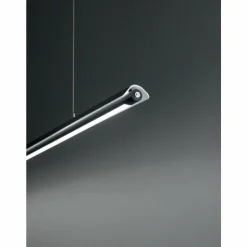 Luminaires Fabas Luce Éclairage Led|Suspension Fabas Luce Mason LED Noir, 2 lumières