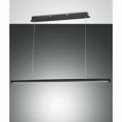 Luminaires Fabas Luce Éclairage Led|Suspension Fabas Luce Mason LED Noir, 2 lumières
