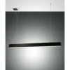Luminaires Fabas Luce Suspensions|Suspension Fabas Luce Next LED Noir, 2 lumières