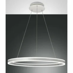 Luminaires Fabas Luce Éclairage Led|Suspension Fabas Luce Palau LED Blanc, 1 lumière