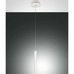 Luminaires Fabas Luce Suspensions|Suspension Fabas Luce Prado LED Blanc, 1 lumière