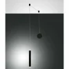 Luminaires Fabas Luce Éclairage Led|Suspension Fabas Luce Prado LED Noir, 1 lumière