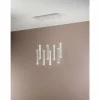 Luminaires Fabas Luce Suspensions|Suspension Fabas Luce Prado LED Blanc, 8 lumières