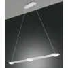 Luminaires Fabas Luce Éclairage Led|Suspension Fabas Luce Swan LED Blanc, 3 lumières