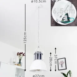 hofstein Suspensions|Suspension Fieberbrunn Blanc, 1 lumière