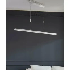 Luminaires Fischer & Honsel Éclairage Led|Suspension Fischer & Honsel VITAN LED Nickel mat, 1 lumière