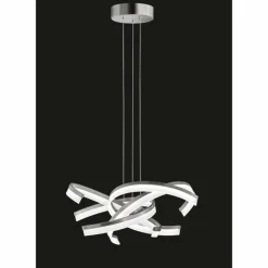 Luminaires Fischer & Honsel Éclairage Led|Suspension Fischer & Honsel Sund TW LED Nickel mat, 4 lumières