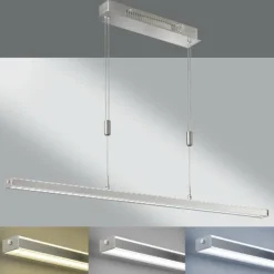 Luminaires Fischer & Honsel Suspensions|Suspension Fischer & Honsel Vitan TW LED Nickel mat, 1 lumière