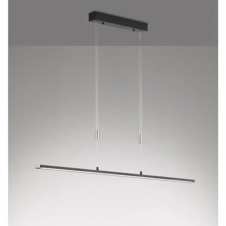 Luminaires Fischer & Honsel Éclairage Led|Suspension Fischer & Honsel Metz TW LED Noir, 1 lumière