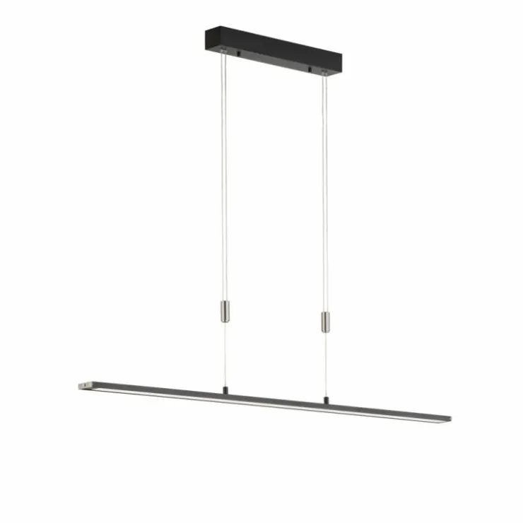 Luminaires Fischer & Honsel Éclairage Led|Suspension Fischer & Honsel Metz TW LED Noir, 1 lumière
