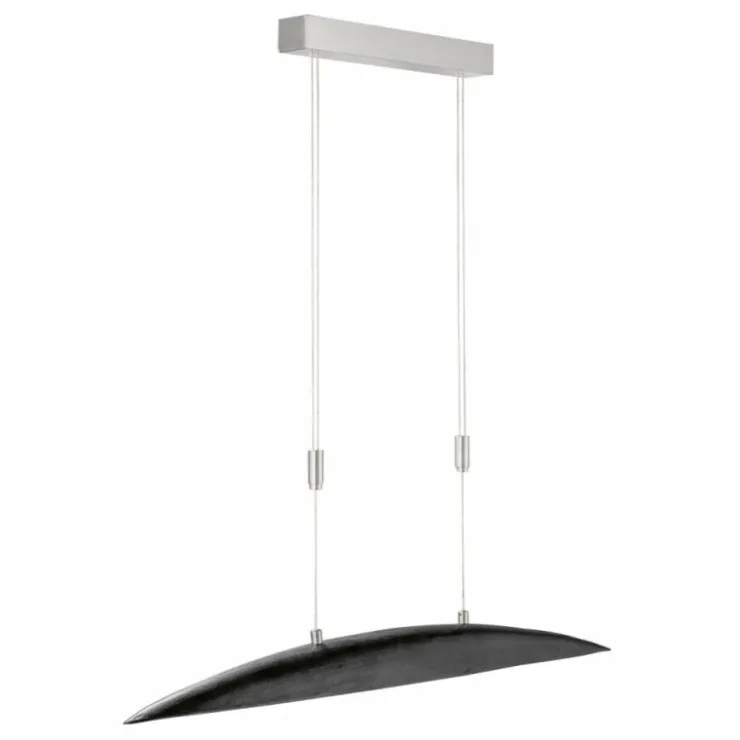Luminaires Fischer & Honsel Éclairage Led|Suspension Fischer & Honsel Colmar LED Nickel mat, 5 lumières