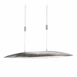 Luminaires Fischer & Honsel Éclairage Led|Suspension Fischer & Honsel Colmar LED Brun foncé, Nickel mat, 5 lumières