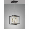 Luminaires Fischer & Honsel Éclairage Led|Suspension Fischer & Honsel Gisi LED Noir, 1 lumière, Télécommandes