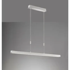 Luminaires Fischer & Honsel Suspensions|Suspension Fischer & Honsel Vito LED Nickel mat, 1 lumière