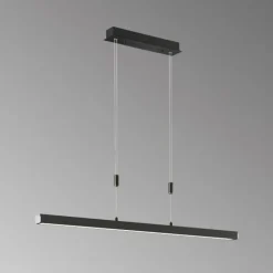 Luminaires Fischer & Honsel Suspensions|Suspension Fischer & Honsel Vito LED Noir, 1 lumière