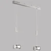 Luminaires Fischer & Honsel Suspensions|Suspension Fischer & Honsel Colette LED Nickel mat, 2 lumières