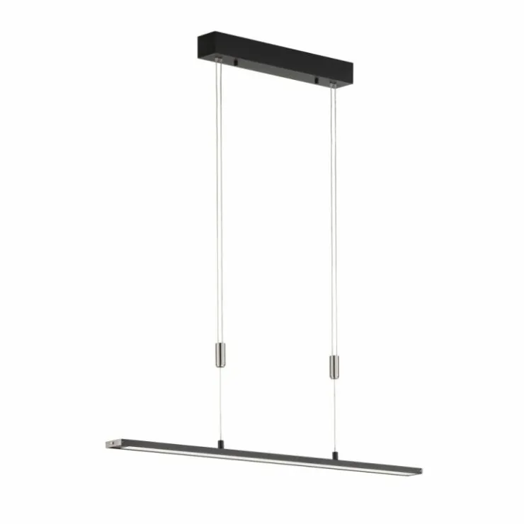 Luminaires Fischer & Honsel Éclairage Led|Suspension Fischer & Honsel Metz TW LED Noir, 1 lumière