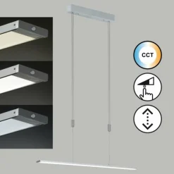 Luminaires Fischer & Honsel Éclairage Led|Suspension Fischer & Honsel Metz TW LED Aluminium, 1 lumière