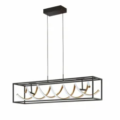 Luminaires Fischer & Honsel Suspensions|Suspension Fischer & Honsel Gian LED Noir, 1 lumière, Télécommandes