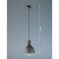 Luminaires Fischer & Honsel Suspensions|Suspension Fischer-Honsel Thor Noir, 1 lumière