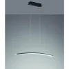 Luminaires Fischer & Honsel Éclairage Led|Suspension Fischer-Honsel Metis LED Noir, 1 lumière