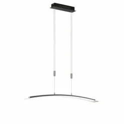 Luminaires Fischer & Honsel Éclairage Led|Suspension Fischer-Honsel Metis LED Noir, 1 lumière