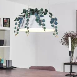 hofstein Suspensions|Suspension Fremont LED Blanc, 1 lumière, Télécommandes