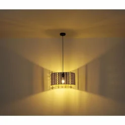 Luminaires Globo Lighting Suspensions|Suspension Globo ABINI Noir, 1 lumière