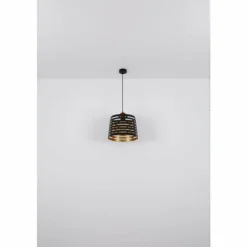 Luminaires Globo Lighting Suspensions|Suspension Globo ABLONA Noir, 1 lumière