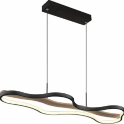 Luminaires Globo Lighting Éclairage Led|Suspension Globo BEZZY LED Noir, 1 lumière, Télécommandes