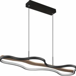 Luminaires Globo Lighting Éclairage Led|Suspension Globo BEZZY LED Noir, 1 lumière, Télécommandes