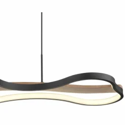 Luminaires Globo Lighting Éclairage Led|Suspension Globo BEZZY LED Noir, 1 lumière, Télécommandes