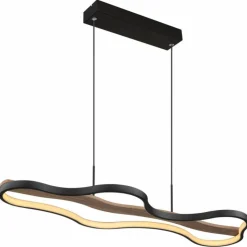 Luminaires Globo Lighting Éclairage Led|Suspension Globo BEZZY LED Noir, 1 lumière, Télécommandes