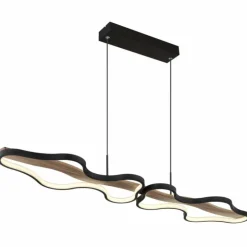 Luminaires Globo Lighting Éclairage Led|Suspension Globo BEZZY LED Noir, 1 lumière, Télécommandes