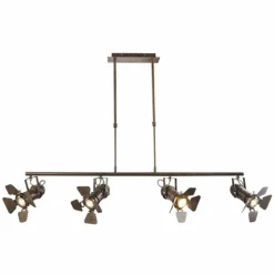 Luminaires Globo Lighting Suspensions|Suspension Globo CARSTEN Rouille, 4 lumières