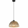 Luminaires Globo Lighting Suspensions|Suspension Globo COLLY Noir, 1 lumière
