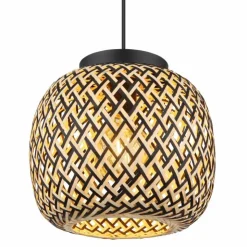 Luminaires Globo Lighting Suspensions|Suspension Globo COLLY Noir, 1 lumière